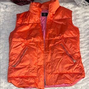 Bogner Vibrant Orange Puffer Vest